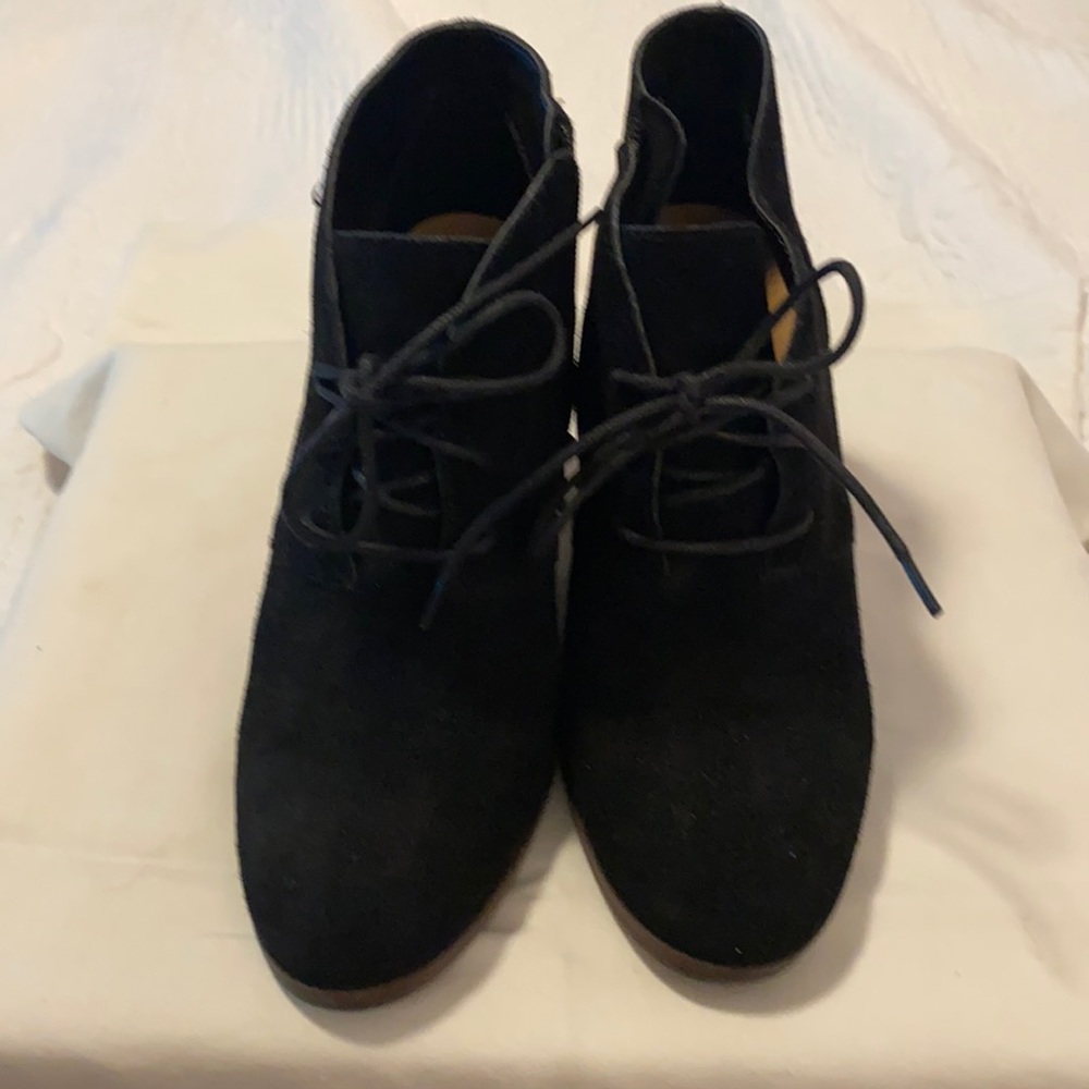 Lucky brand black booties
